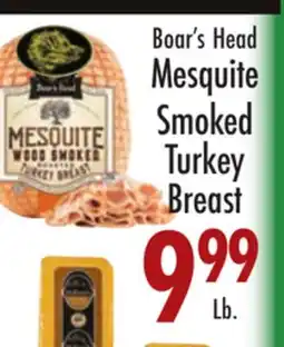 Garden Fresh Market Boar's Head Mesquite Smoked Turkey Breast offer