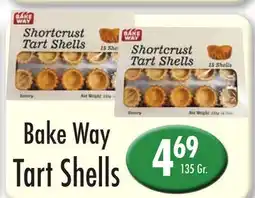 Garden Fresh Market Bake Way Tart Shells offer