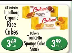 Garden Fresh Market All Varieties Lundberg Organic Rice Cakes offer