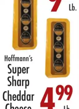 Garden Fresh Market Hoffmann's Super Sharp Cheddar Cheese offer
