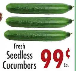 Garden Fresh Market Fresh Seedless Cucumbers offer