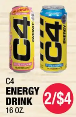 Carnicerias Jimenez C4 ENERGY DRINK offer