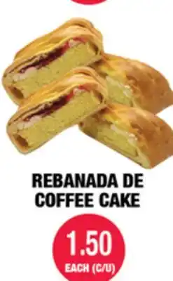Carnicerias Jimenez REBANADA DE COFFEE CAKE offer