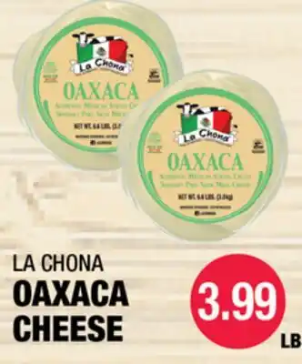 Carnicerias Jimenez LA CHONA OAXACA CHEESE offer