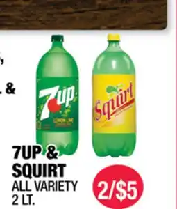 Carnicerias Jimenez 7UP & SQUIRT offer