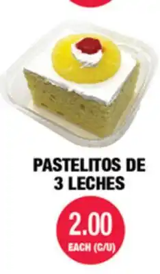 Carnicerias Jimenez PASTELITOS DE 3 LECHES offer