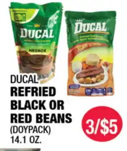 Carnicerias Jimenez DUCAL REFRIED BLACK OR RED BEANS (DOYPACK) offer