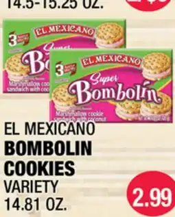 Carnicerias Jimenez EL MEXICANO BOMBOLIN COOKIES VARIETY offer
