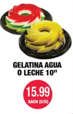 Carnicerias Jimenez GELATINA AGUA O LECHE 10 offer