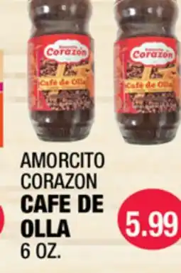 Carnicerias Jimenez AMORCITO CORAZON CAFE DE OLLA offer