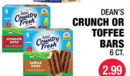 Carnicerias Jimenez DEAN'S CRUNCH OR TOFFEE BARS offer