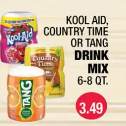 Carnicerias Jimenez KOOL AID, COUNTRY TIME OR TANG DRINK MIX offer