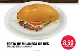 Carnicerias Jimenez TORTA DE MILANESA DE RES offer
