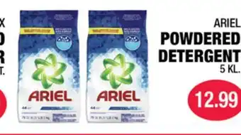 Carnicerias Jimenez ARIEL POWDERED DETERGENT offer