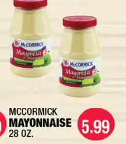 Carnicerias Jimenez MCCORMICK MAYONNAISE offer