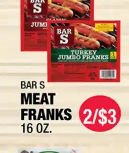 Carnicerias Jimenez BAR S MEAT FRANKS offer