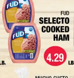 Carnicerias Jimenez FUD SELECTO COOKED HAM offer