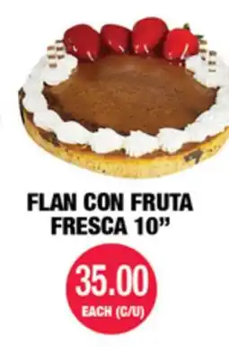 Carnicerias Jimenez FLAN CON FRUTA FRESCA 10 offer