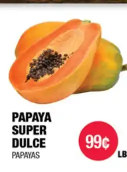Carnicerias Jimenez PAPAYA SUPER DULCE offer