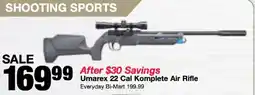 Bi-Mart Umarex 22 Cal Komplete Air Rifle offer