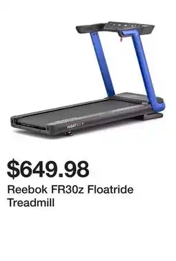 Dick's Sporting Goods Reebok FR30z Floatride Treadmill offer