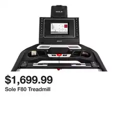 Dick's Sporting Goods Sole F80 Treadmill offer