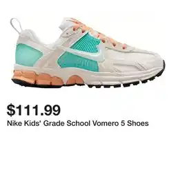 Dick's Sporting Goods Nike Kids' Grade School Vomero 5 Shoes offer
