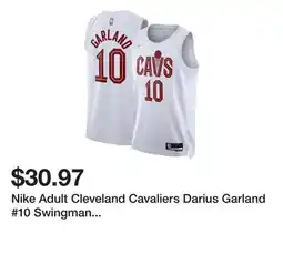 Dick's Sporting Goods Nike Adult Cleveland Cavaliers Darius Garland #10 Swingman Association Jersey offer