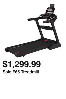 Dick's Sporting Goods Sole F65 Treadmill offer