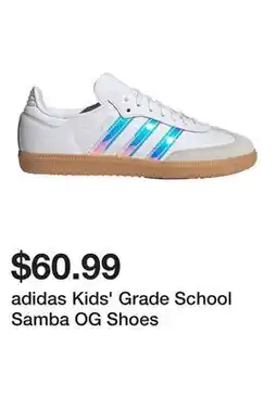 Dick's Sporting Goods adidas Kids' Grade School Samba OG Shoes offer