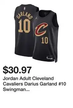 Dick's Sporting Goods Jordan Adult Cleveland Cavaliers Darius Garland #10 Swingman Statement Jersey offer