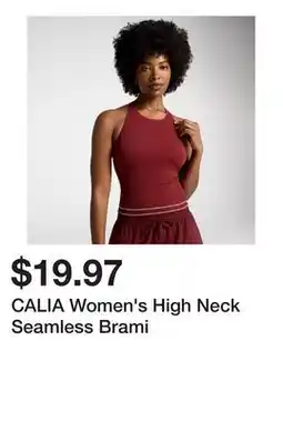 Dick's Sporting Goods CALIA Women's High Neck Seamless Brami offer