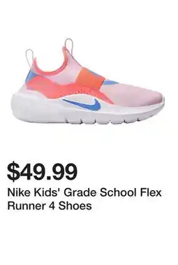 Dick's Sporting Goods Nike Kids' Grade School Flex Runner 4 Shoes offer
