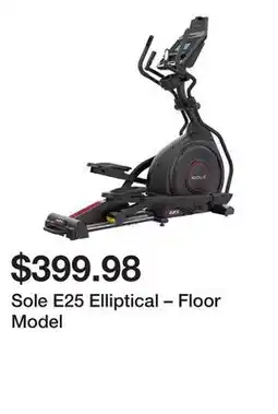 Dick's Sporting Goods Sole E25 Elliptical – Floor Model offer