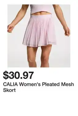 Dick's Sporting Goods CALIA Women's Pleated Mesh Skort offer