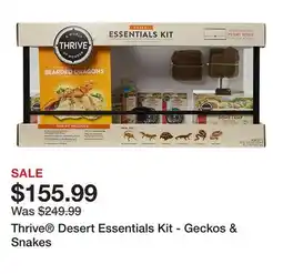 Petsmart Thrive Desert Essentials Kit - Geckos & Snakes offer