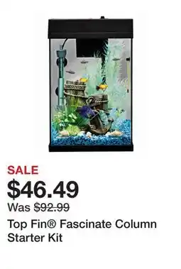 Petsmart Top Fin Fascinate Column Starter Kit offer