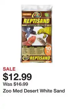 Petsmart Zoo Med Desert White Sand offer