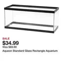 Petsmart Aqueon Standard Glass Rectangle Aquarium offer