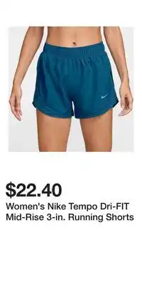 Kohl's Women's Nike Tempo Dri-FIT Mid-Rise 3-in. Running Shorts offer