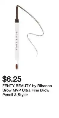 Kohl's FENTY BEAUTY by Rihanna Brow MVP Ultra Fine Brow Pencil & Styler offer