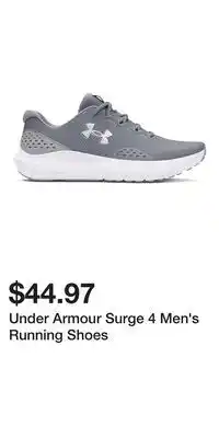 Kohl's Under Armour Surge 4 Men's Running Shoes offer