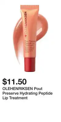 Kohl's OLEHENRIKSEN Pout Preserve Hydrating Peptide Lip Treatment offer