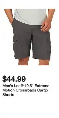Kohl's Men's Lee 10.5 Extreme Motion Crossroads Cargo Shorts offer
