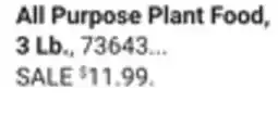 Ace Hardware Miracle Gro All Purpose Plant Food offer