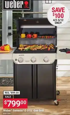 Ace Hardware Weber Genesis E-315 Gas Grill offer