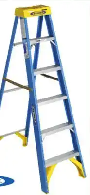 Ace Hardware Werner 6' Type I Fiberglass Step Ladder, 250 Lb. Capacity offer
