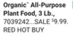 Ace Hardware Organic All-Purpose Plant Food offer