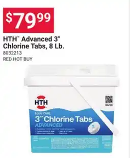 Ace Hardware HTH Advanced 3 Chlorine Tabs, 8 Lb offer