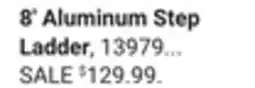 Ace Hardware 8' Aluminum Step Ladder offer